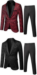 Ensemble Costume Business Décontracté Homme Grandes Tailles S-6XL, Vendu à Chaud, Version Coréenne Coupe Slim, 3 Pièces pour Mariage et Marié (Veste+Gilet+Pantalon) - Product Image 5