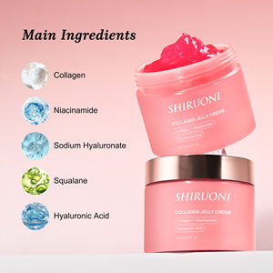 Toptan Vegan Doğal Kore Cam Cilt Kolajeni Beyazlatıcı Yüz Jeli Kremi Cilt Derinlemesine Nemlendirici Kırışıklık Karşıtı Nemlendirici - Product Image 3