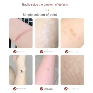 Couverture en gel imperméable ultra-mince <span class=keywords><strong>Patch</strong></span> correcteur de cicatrice de couleur chair papier de tatouage d'aspect <span class=keywords><strong>naturel</strong></span> - Product Image 2