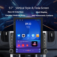 Radio de Coche Android con Pantalla Vertical Tesla de 9.7 Pulgadas, DSP para Forte Cerato 2 2008-2013, Navegación GPS, CarPlay, 1 Año de Garantía