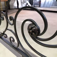 Fabricant de garde-corps d'escalier balustrade en fer forgé amovible