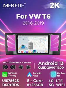 Mekede 8 + 256GB Android DSP 2din layar navigasi <span class=keywords><strong>gps</strong></span> untuk VW T6 2016-2019 360 kamera panorama mobil-play radio mobil - Product Image 5