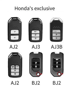 Échantillon gratuit 2021-2022 pour Honda CRV Civic Accord Gold TPU housse de clé de voiture 5 boutons support de télécommande coque de clé de voiture - Product Image 2