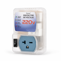 Protecteur de tension Puluos KE-V010 120V avec une intensité de courant de 20A et une protection automatique des appareils électriques
