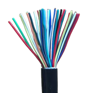 TPU スプリングワイヤー 2 コア 20 AWG 自動スパイラルテンションケーブル伸縮性 PVC 絶縁加熱 IP67 1.2 メートル 2.5 メートル 3.7 メートル - Product Image 5