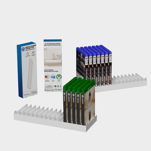 Pour <span class=keywords><strong>PS5</strong></span> contrôleur <span class=keywords><strong>CD</strong></span> disques porte-carte pour Switch2 boîte de rangement de carte de jeu pour <span class=keywords><strong>PS5</strong></span> pour <span class=keywords><strong>PS4</strong></span> Pro manette de jeu support de boîte de carte de jeu support - Product Image 5