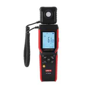 Medidor de Luz Digital Uni-t UT382A, Fotómetro de 400000 Lx, Almacenamiento de 999 Datos, Instrumento de Medición de Iluminancia en Lux - Product Image 1