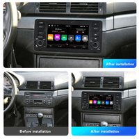 MEKEDE Autoradio Android 7 pouces Unité centrale universelle Multimédia DSP Version BT Lecteur DVD Android pour MN-E46-H2 7 pouces BMW E46 8227