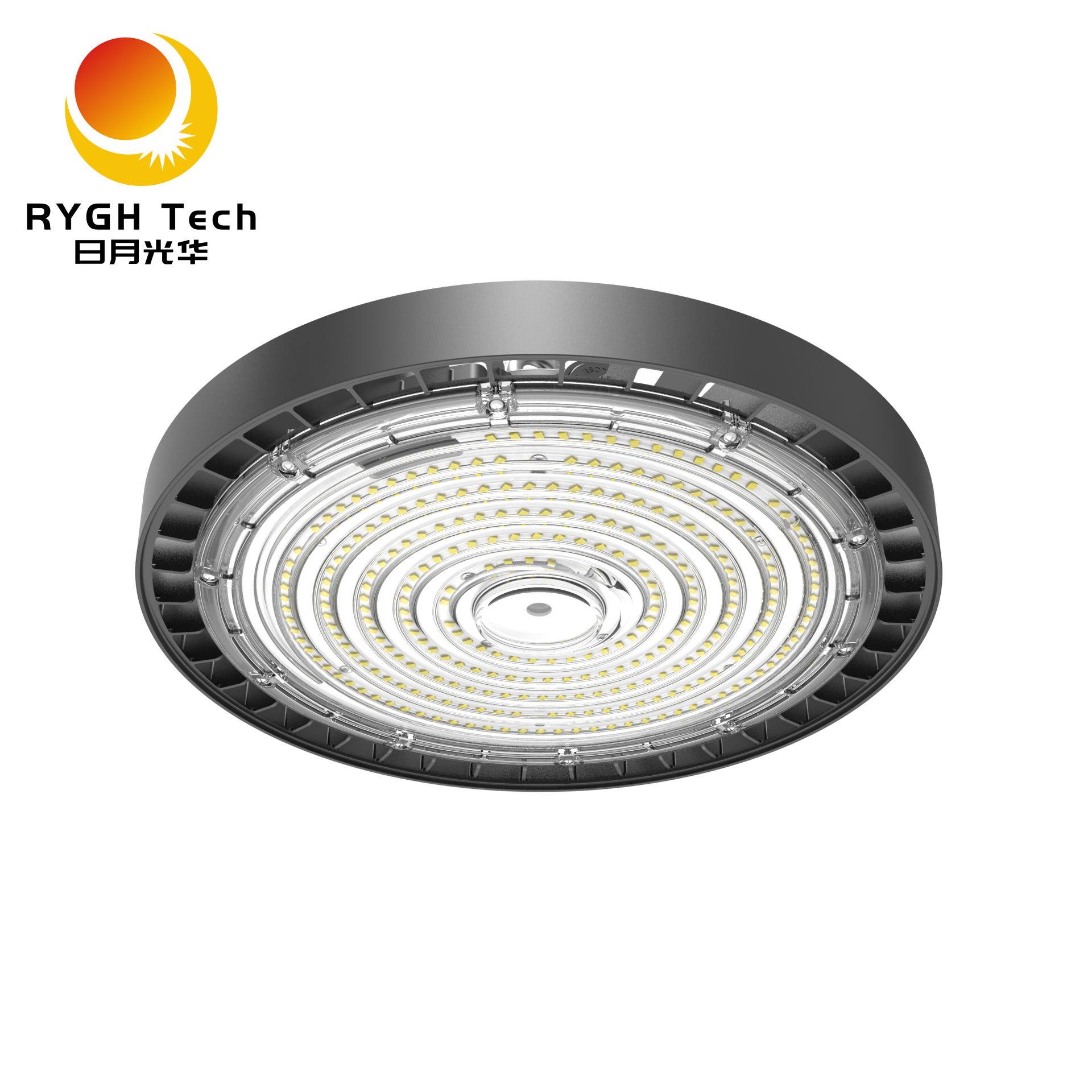 Гибкая регулировка 3 CCT С погружным переключателем, 200 Вт, UFO LED High Bay Light, 190LM/W IP65 IK09, гарантия 5 лет