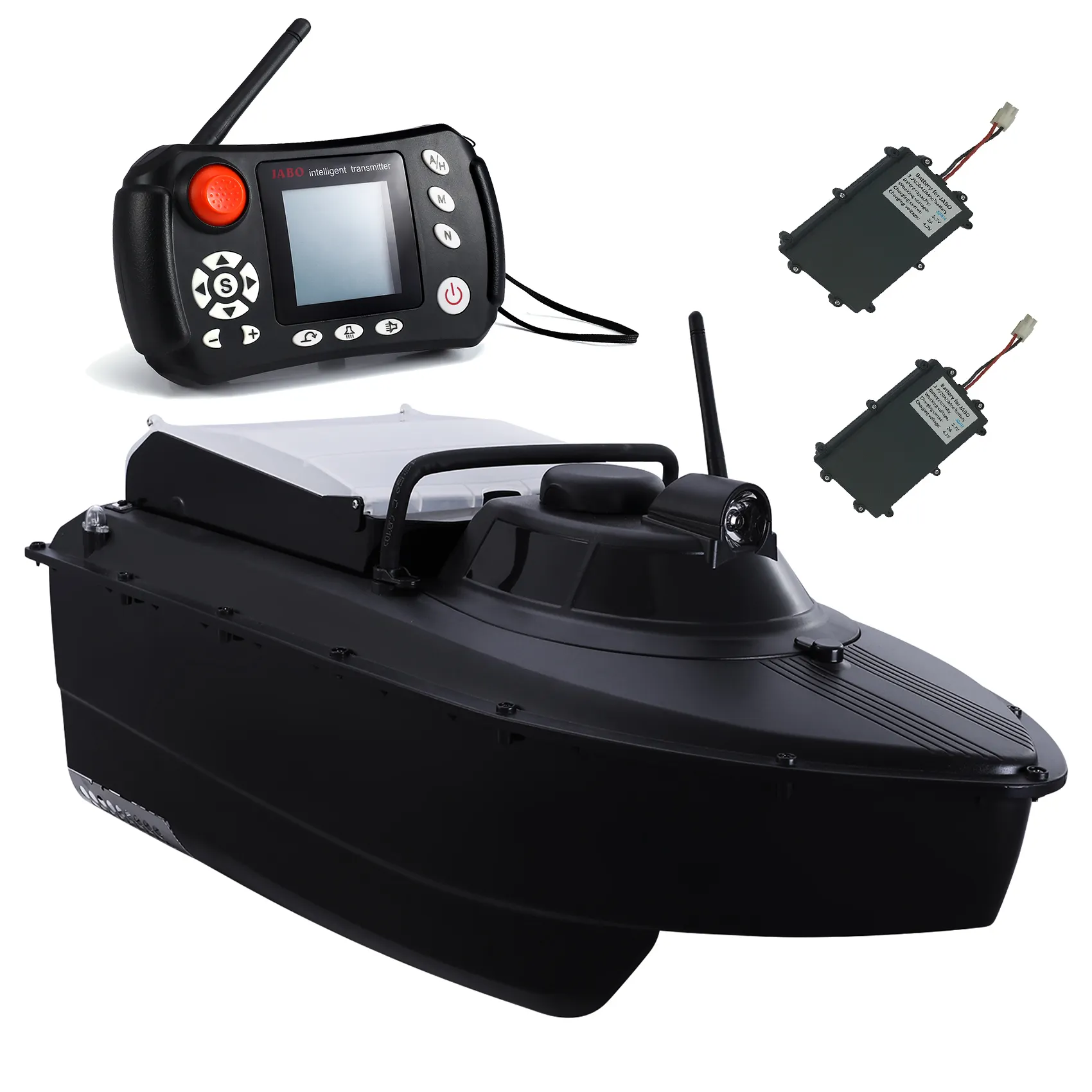 JABO2CG-7.4V10A GPS Bait Baot Fish Finder Store 16 Feeding Points Directional Fixed Distance 300 Bait Casting Robot