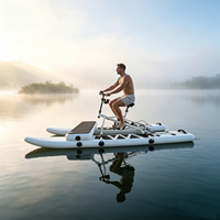 Vélo aquatique gonflable en PVC pour 1-2 personnes, série WB, pour la navigation en eau, produit très vendu en Chine