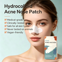 Fournisseur direct d'usine OEM ODM Patchs nasaux pour pores, soins doux de la peau, feuilles de contrôle du sébum nasal