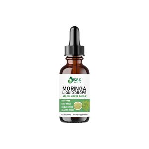 Complément alimentaire en gouttes liquides de Moringa, marque privée OEM, soutient la fonction digestive et favorise la santé de la peau et des cheveux - Product Image 1