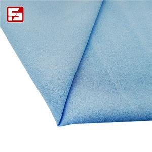 ผ้าเครปโพลีเอสเตอร์แบบ100% ยืดหยุ่นได้4ทางยืดหยุ่นเชิงกลสำหรับเสื้อผ้า<span class=keywords><strong>2023</strong></span>ฤดูร้อน - Product Image 4