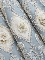 MU precio bajo bordado de lujo cortinas elegantes sala de estar hermosas cortinas y cortinas clásicas europeas