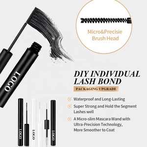 Tự làm Lash lông mi trái phiếu và con dấu lâu dài 10 ngày & Remover cụm Lash dính Bonder cho phân khúc lông mi - Product Image 5
