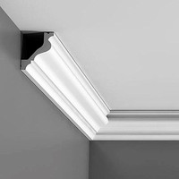 Nouvelle arrivée de la Chine moderne décoratif polyuréthane polystyrène plinthe corniche couronne moulure pour hôtel décoration intérieure