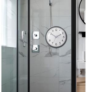 Mini 7cm <span class=keywords><strong>horloge</strong></span> à Quartz aiguille Anti-buée verre étanche abstrait salon cuisine <span class=keywords><strong>salle</strong></span> <span class=keywords><strong>de</strong></span> <span class=keywords><strong>bain</strong></span> toilette <span class=keywords><strong>horloge</strong></span> murale <span class=keywords><strong>ventouse</strong></span> - Product Image 5