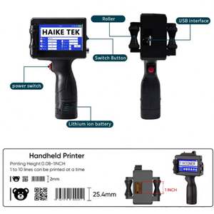 Impresora de Inyección de Tinta Portátil Multifunción para Imprimir Códigos y Logotipos con Fecha de Caducidad - Product Image 4