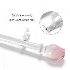 Accesorios Modernos para Cortinas, Soporte Individual <span class=keywords><strong>de</strong></span> <span class=keywords><strong>Hierro</strong></span> Metálico <span class=keywords><strong>de</strong></span> 2 mm <span class=keywords><strong>de</strong></span> Espesor para Barra Romana, Fabricación <span class=keywords><strong>de</strong></span> Chapa Metálica OEM - Product Image 4