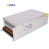 Alimentation à découpage S-480-12 110V/220V CA vers CC 12V 40A à sortie unique 480W, conforme RoHS FCC CE, pour bande LED industrielle