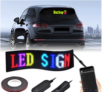 Enseigne à Led LED Rgb Flexible Intérieur Extérieur Étanche et Contrôle par Application Pleine Couleur Vente chaude Enseigne à Led Lumineuse Oeil de Diable pour les Entreprises