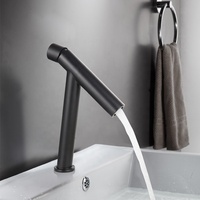 Robinet de lavabo thermostatique monotrou avec cartouche céramique, design moderne et luxueux, design unique