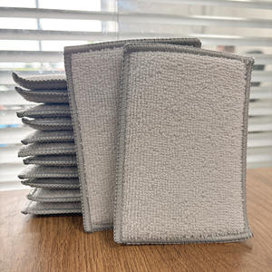 ฟองน้ำอเนกประสงค์สำหรับห้องครัวโดยขัดมันฟองน้ำไมโครไฟเบอร์ไม่ขีดข่วนฟองน้ำสำหรับทำความสะอาดจานหม้อและกระทะ - Product Image 6