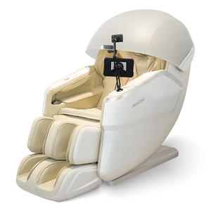 Fauteuil de <span class=keywords><strong>massage</strong></span> ergonomique à rail SL de type capuche, à pression d'air AI, soulagement de la pression, gravité zéro, corps entier, mouvement à ondes sonores 4D, réduction du bruit - Product Image 1