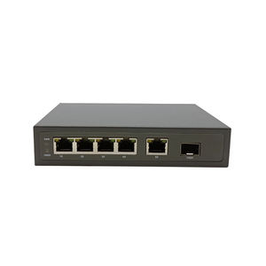 ZC-S2006P 6-Port Gigabit Cloud Managed <b>Switch</b> with 4 PoE+ Ports Zikun Brand 12Gbps Switching Capacity FTTX Fiber Optic Equipment - Product Image 1
