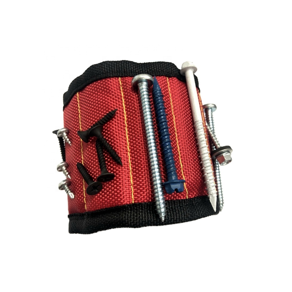 5 рядов, 10, 15, 20 магнитов, красные магнитные браслеты для инструментов