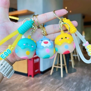 Bán buôn mới xuyên biên giới luminbous animalsl Keychain dễ thương kim loại mặt dây chuyền cho ba lô tùy chỉnh chủ chốt Aladdin đèn những người yêu thích - Product Image 3