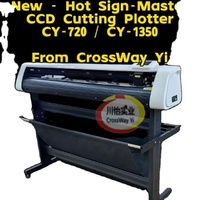 Machine de découpe de vinyle de traceur de découpe de grande taille 1350 1200mm avec caméra CCD