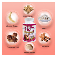 Maca Booster Plus : Capsules pour l'augmentation et le raffermissement des fesses et des hanches, Pilules pour un lifting des fesses, pour un fessier plus volumineux
