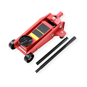 Cric hydraulique horizontal de 3 tonnes avec mâchoires crantées et poignée de remplacement pour crics automobiles - Product Image 1