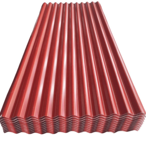 Panel de Acero Corrugado con Recubrimiento de Color Rojo Ladrillo de 0.13mm, Precio de Fábrica, para Construcción en Áreas con Altas Temperaturas y Lluvia - Product Image 1