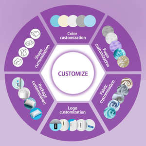 Uzun ömürlü lavanta kokusu ile en popüler özelleştirilmiş lavanta esanslı yağ soğutma bellek köpük jel yastık - Product Image 6