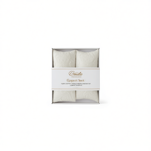 Ensemble de couette Emilio en coton chenille à motifs médaillon, 3 pièces, pour la maison - Product Image 1