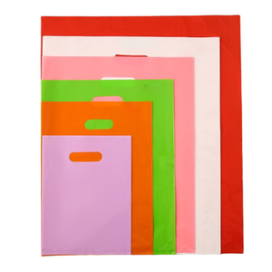 ถุงพลาสติกดีตัดได้สำหรับเสื้อผ้าร้านขายของชำบรรจุภัณฑ์โลโก้แบบกำหนดเองเป็นมิตรกับสิ่งแวดล้อมย่อยสลายได้ - Product Image 2