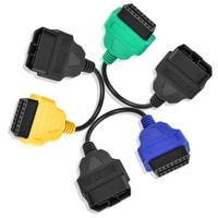 Cable de Repuesto para MultiECUScan Fiat, Cable Adaptador de Diagnóstico OBD2 J1962 de Color para Diagnóstico de Automóviles