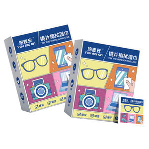 プレミアム ストリークフリー アドバンスド グラスクリーナー ワイプス 優しいレンズ・スクリーンクリーニングクロス 電子機器・眼鏡用 100枚入り - Product Image 5