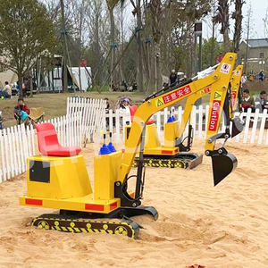 Vente en gros d'usine de <span class=keywords><strong>mini</strong></span> pelleteuse électrique pour enfants équipement d'amusement en plein air pour jardin carnavals parc d'attractions - Product Image 1