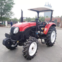 عالية الإنتاجية 50HP 4WD الزراعية الديزل كاميرا جرار زراعي العلامة التجارية