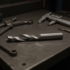 High Performance <b>Carbide</b> <b>Drill</b> <b>Bit</b> Ta1040 5xD Uncoated With 4 Guide Pads Lapped For Machine Tools - Product Image 3