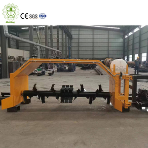 Máquina volteadora de compost remolcada por tractor de alta capacidad, máquina para hacer fertilizante orgánico con <span class=keywords><strong>motor</strong></span>, fácil operación - Product Image 2
