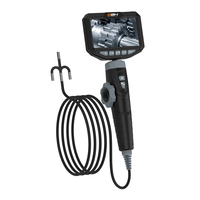 Boroscopio de Video Articulado Profesional 1080P con Captura de Fotos y Zoom Digital para Inspección de Válvulas de Admisión y Carbono