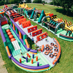Caliente productos para vender en línea campamento inflable obstáculo 5k de obstáculos inflables para la venta - Product Image 3