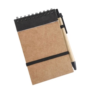 Custom Logo Spiral <b>Notebook</b> <b>Set</b> with Black Ink Pen - Personalized for School, Office, Home & Promotional Gift - Product Image 4