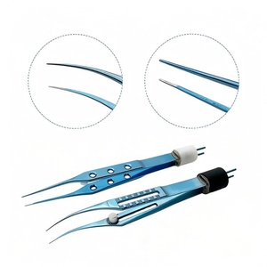 Pinzas de Electrocoagulación Bipolares Microscópicas para Procedimientos Quirúrgicos y Oftalmológicos, Instrumentos de Cirugía Plástica y Estética - Product Image 3