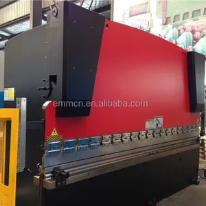 EMMCHINA WC67K-125/3200 hydraulic lvd press brake tooling bending machine